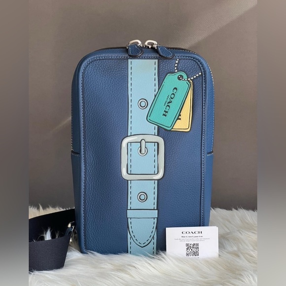 CH232 - Coach Sullivan Pack with Trompe L’oeil Print - Picture 11 of 12